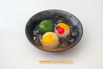 和菓子、夏。　Summer Japanese sweets (wagashi)