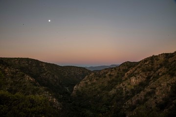 Tramonto a San Marcos Sierra, Cordoba, Argentina