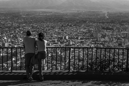 Il viewpoint della citt&agrave; di Salta dal monte San Bernardo, Salta, Argentina