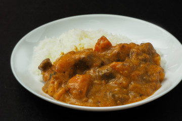スパイス　カレーライス　Curry and rice