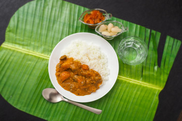スパイス　カレーライス　Curry and rice