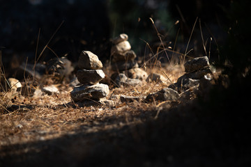 Stone sculptures