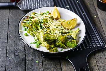 Grilled broccoli..