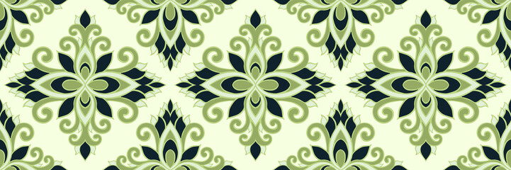 Azulejos Tile Vector Seamless Pattern