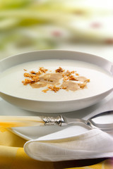 Crema de manzana y curry. Apple and curry cream