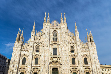 Fototapeta na wymiar Milan Cathedral, Duomo di Milano in Milan, Italy