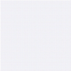 White background with blue points