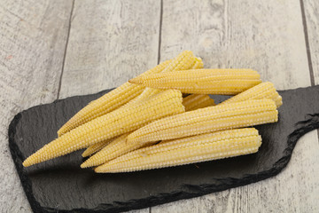 Raw baby corn