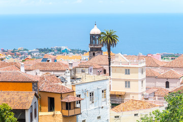 colonial town of la orotava in tenerife, Spain