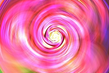 abstract fractal background, wallpaper with a curved digital colorful spiral