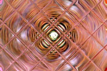 abstract fractal background, wallpaper with a curved digital colorful spiral
