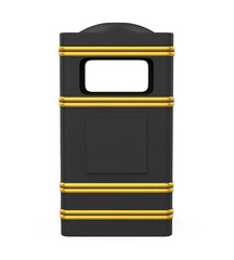 Trash Can Isolated