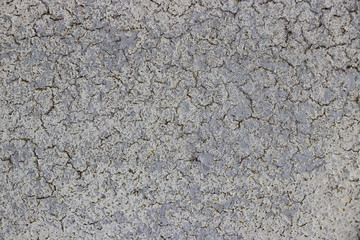 white cracked concrete ground texture