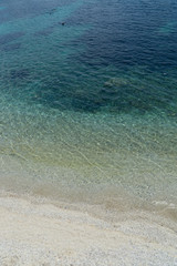 beach and alanya old town 