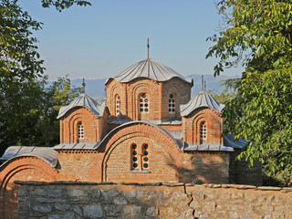 Fototapeta na wymiar St. Pantelejmon, old Orthodox church