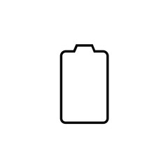 battery icon. Battery vector icon