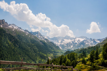 Timmelsjoch, Hochalpenstrasse, Passstrasse, Bergstrasse, Gletscher, Südtirol, Berge, Sommer, Italien