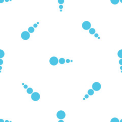 Seamless circles background. circles such a flying star