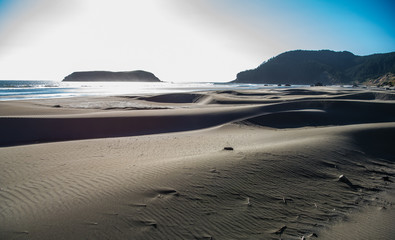 Coast USA Water Travel Natue Beautiful Rocks