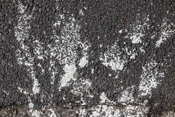 Ugly pavement ground floor texture