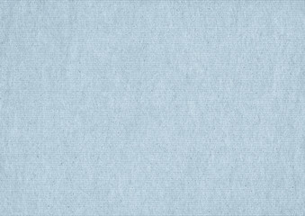 Photograph of recycle Powder blue Kraft striped paper coarse grain crumpled grunge texture sample 