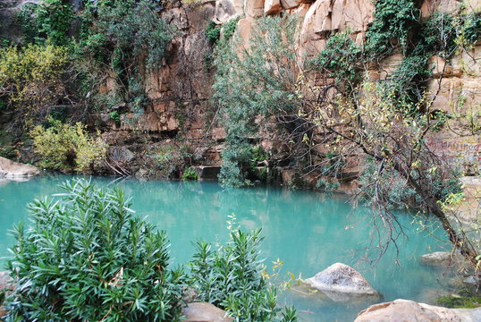 Source et cascade de Lourit, Tlemcen