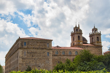 Fototapeta na wymiar school our lady of the old, monforte de lemos, lugo, galicia, Spain