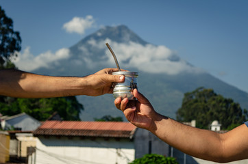 Drinking mate