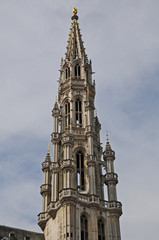 Fototapeta na wymiar Bruxelles, i palazzi della Grand Place - Belgio