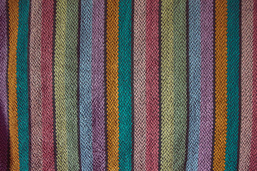 colorful striped fabric texture