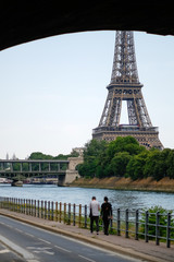 The Famous and Beautiful Eiffel Tower of Paris in France