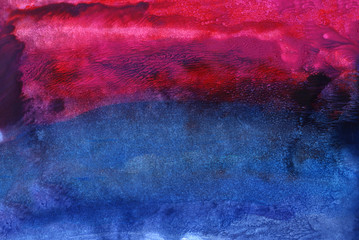 Painting Acrylic and Full spectrum on cardboard artist creative painting background. pink, lilac, purple, blue artwork