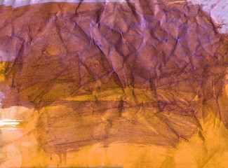 Painting Acrylic and Full spectrum on cardboard artist creative painting background. pink, lilac, purple, blue artwork