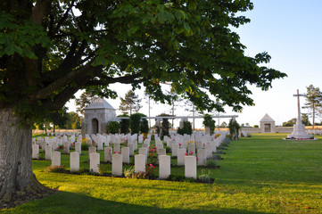 Cimetière militaire canadien de Bazenville (Normandie - France)