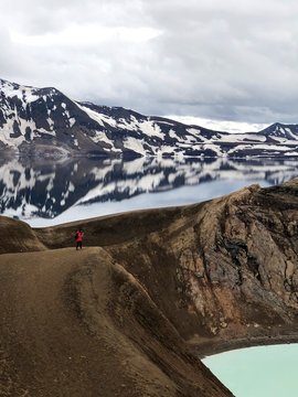 Caldera de Askja y cr&aacute;ter Viti