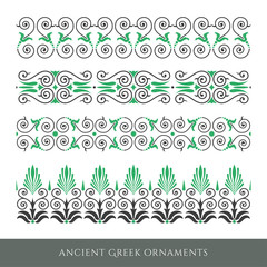 Decorative seamless border