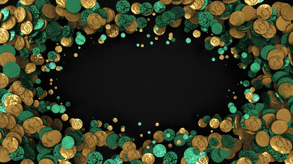 abstract geometry backdrop