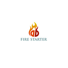 best original logo designs inspiration and concept for fire starter  by sbnotion