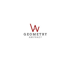best original logo designs inspiration and concept for geometry abstract w mark by sbnotion