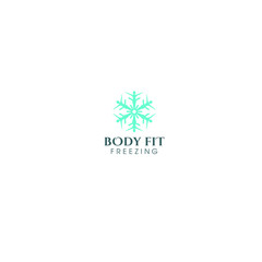 best original logo designs inspiration and concept for body fit freezing by sbnotion