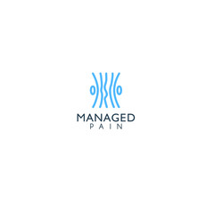 best original logo designs inspiration and concept for pain managed by sbnotion 