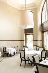 Table at Fine Restaurant, Five Star Dining, Modern Table at Restaurant