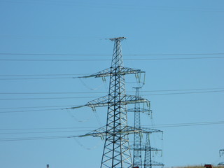 high voltage tower
