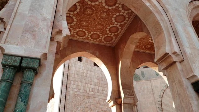 view of Hassan II Mosque - Casablanca,Morocco