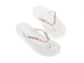 Female summer shoes.