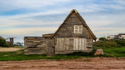 abandoned house in Punta del diablo Uruguay