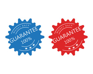 Obraz premium Guarantee Gold stamp sign vector