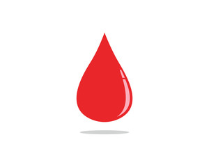 Obraz premium blood logo template vector illustration