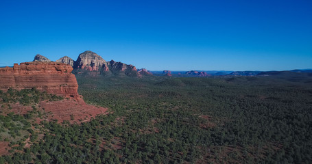Sedona, Arizona is a popular tourist destination known for its many hiking trails, red rock formations and energy vortexes.