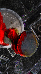 graffiti on the wall